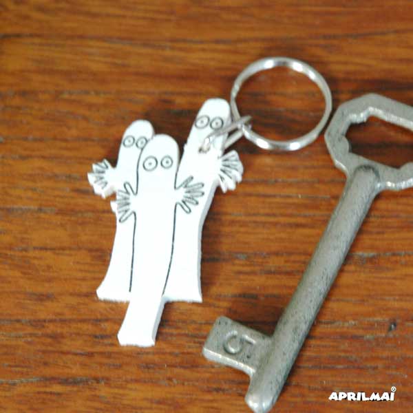 �˥���˥����������������/APRILMAI(���ץ��ޥ���/MOOMIN WOODEN KEYRING/�ࡼ�ߥ󥰥å�