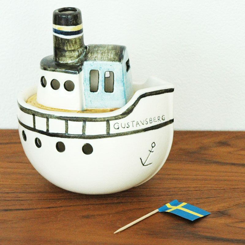 Gustavsberg boatʥե٥ ܡȡ Lisa Larson(ꥵ 顼) ֥ʪ