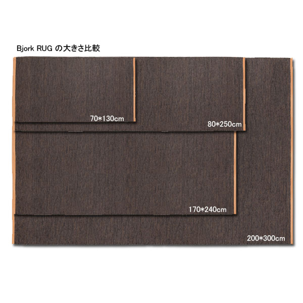 �����佪λ��BJORK RUG(�ӥ��硼�����饰��70��130���/�֥饦��֥롼/DESIGN HOUSE stockholm(�ǥ�����ϥ��� ���ȥå��ۥ��)