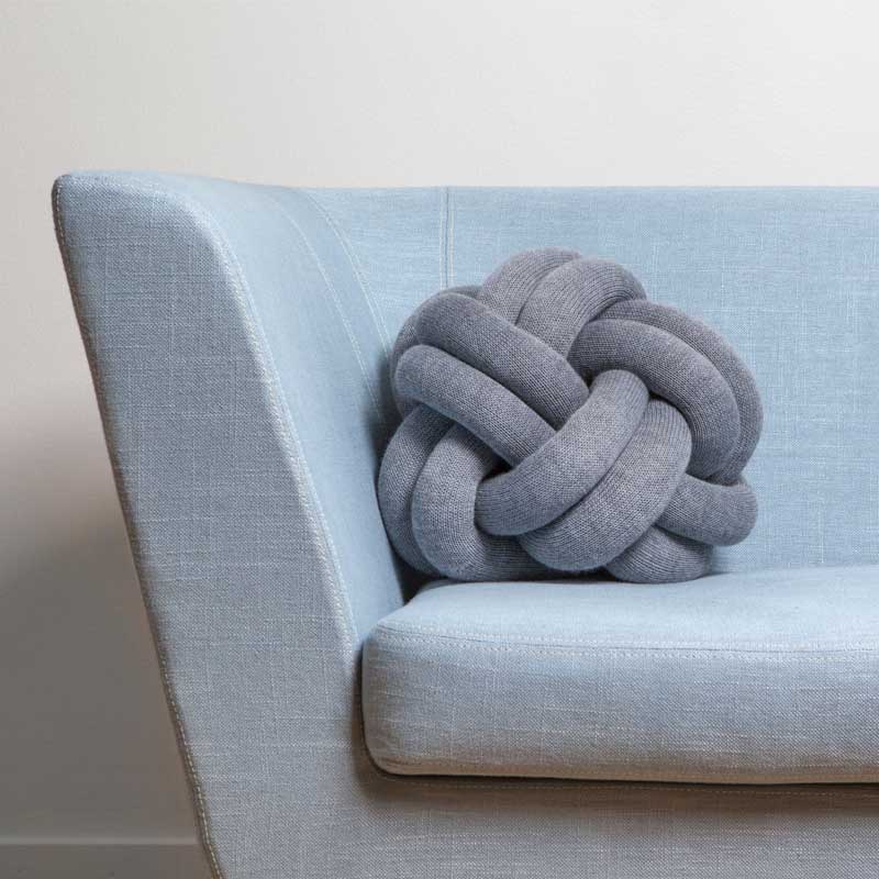 Knot Cushion(�Υåȥ��å�����30cm ���졼  DESIGN HOUSE stockholm(�ǥ�����ϥ��� ���ȥå��ۥ��)
