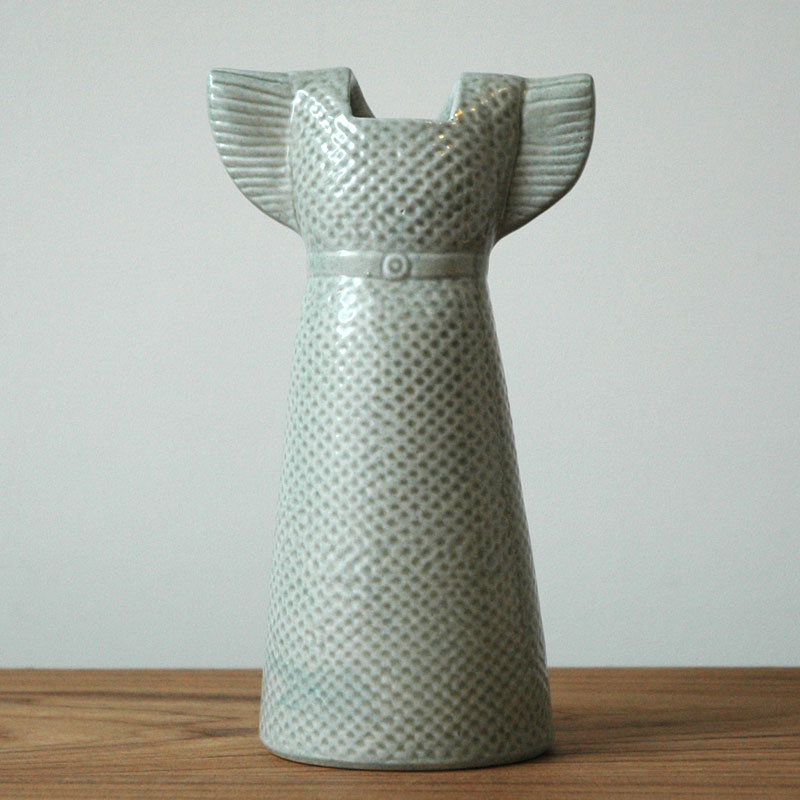 Wardrobe Vases Dress(��ɥ����֡��ɥ쥹�˥��졼 Lisa Larson(�ꥵ�顼����� �ե��١��� ���֥���