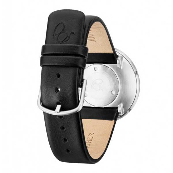 ����ͥ䥳�֥����ӻ��� CityHall Face Black ���ƥ����ۡ��� 40mm �쥶�����ȥ�å� ARNE JACOBSEN WATCHES