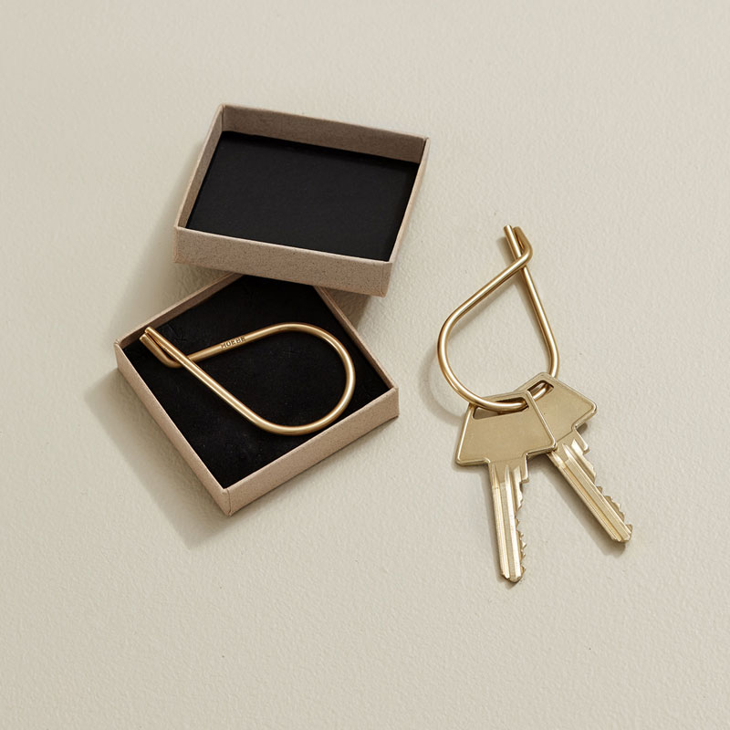 Key Ring ������� Brass �֥饹 ��� MOEBE �ࡼ�� �ǥ�ޡ��� �̲�����ƥꥢ