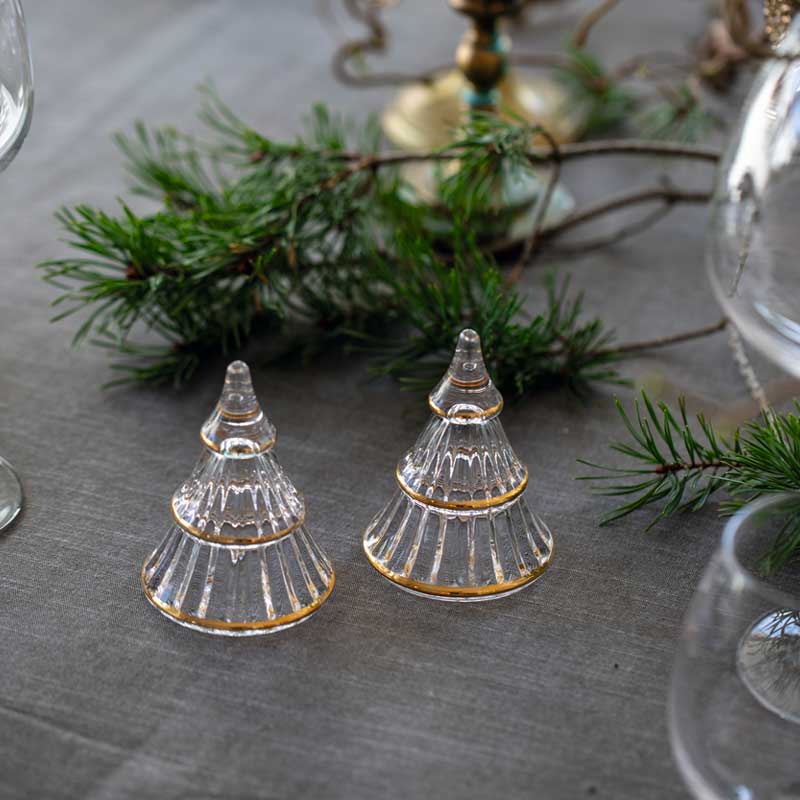 Christmas tree(���ꥹ�ޥ��ĥ꡼�� S������ H7.5cm ���饹�����֥��� HOLMEGAARD(�ۥ�६���ɡ��̲����֥���