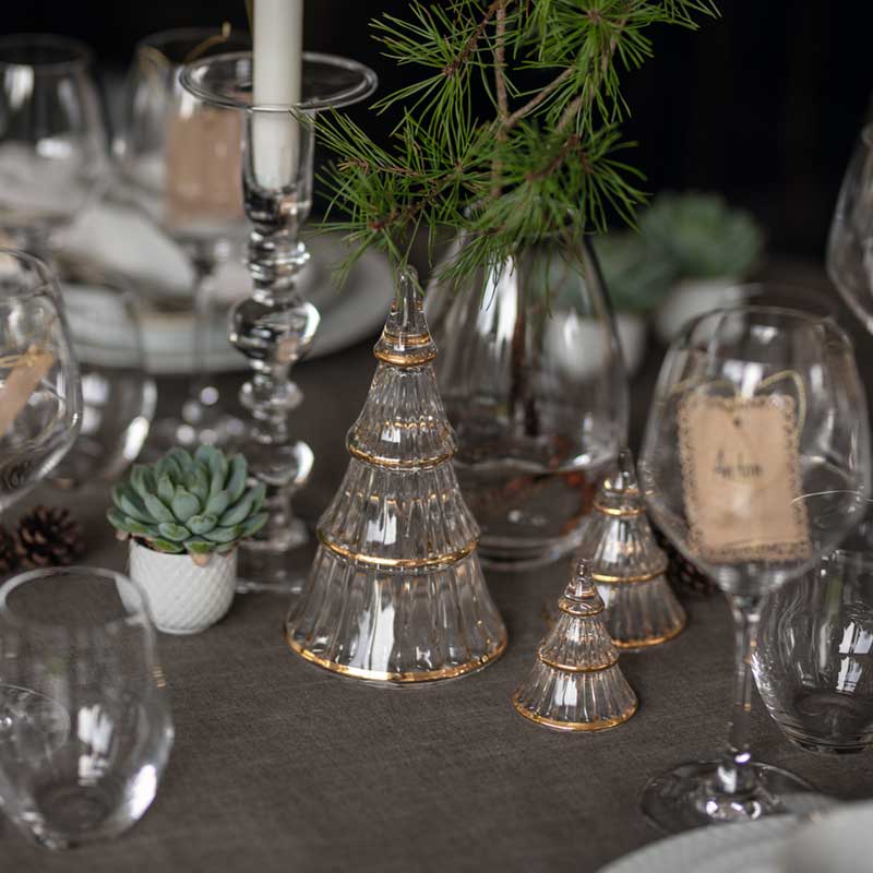 Christmas tree(���ꥹ�ޥ��ĥ꡼�� S������ H7.5cm ���饹�����֥��� HOLMEGAARD(�ۥ�६���ɡ��̲����֥���