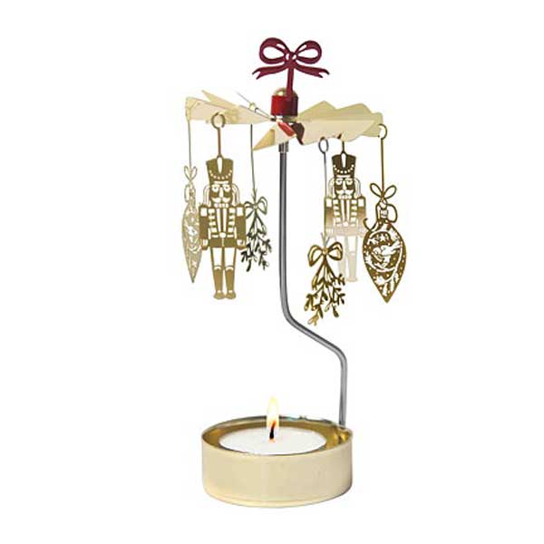 ROTARY CANDLE HOLDER gold �������꡼�����ɥ�ۥ�������Υ��� Pluto(�ץ롼�ȡ�ANGEL CHIME