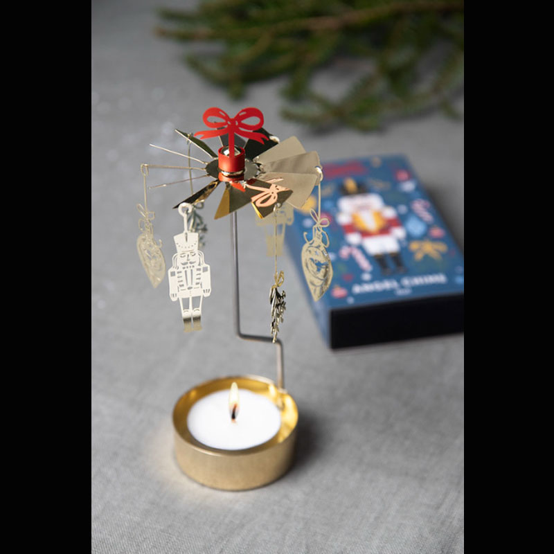 ROTARY CANDLE HOLDER gold �������꡼�����ɥ�ۥ�������Υ��� Pluto(�ץ롼�ȡ�ANGEL CHIME