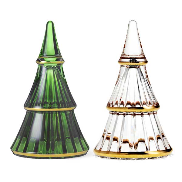 Christmas tree L������ H13.5cm ���饹�����֥��� HOLMEGAARD(�ۥ�६���ɡ��̲����֥���