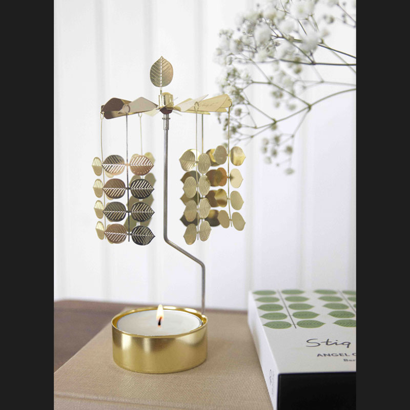 Stig Lindberg ROTARY CANDLE HOLDER gold ꡼ɥۥ H20cm BERSAʥ٥륵 Pluto(ץ롼ȡANGEL CHIME
