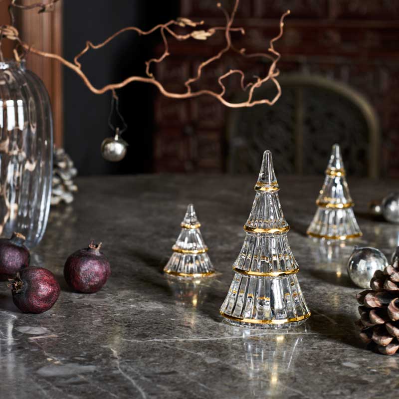 Christmas tree XL������ H19cm ���饹�����֥��� HOLMEGAARD(�ۥ�६���ɡ��̲����֥���