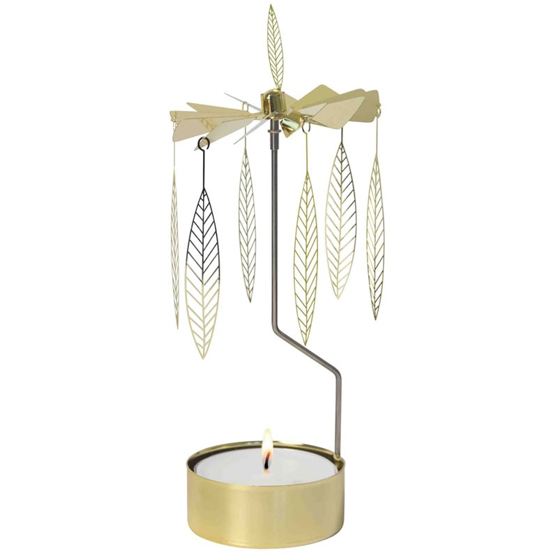 Stig Lindberg ROTARY CANDLE HOLDER gold ロータリーキャンドル