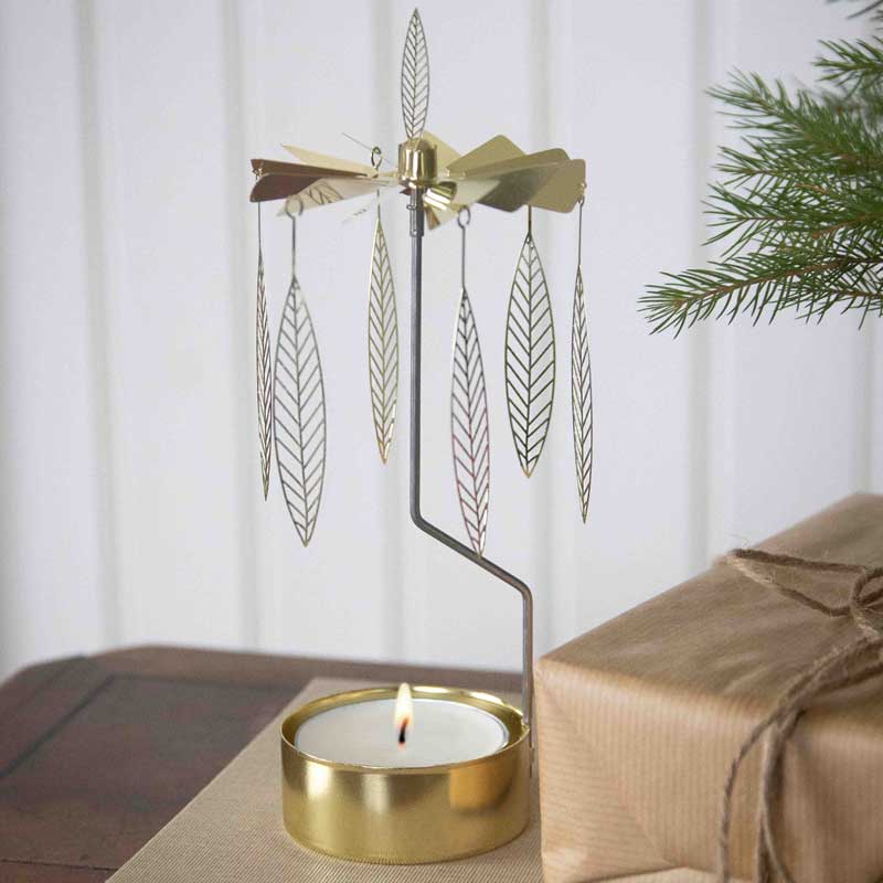 Stig Lindberg ROTARY CANDLE HOLDER gold �������꡼�����ɥ�ۥ���� H20cm SALIX�ʥ���å����� Pluto(�ץ롼�ȡ�ANGEL CHIME 