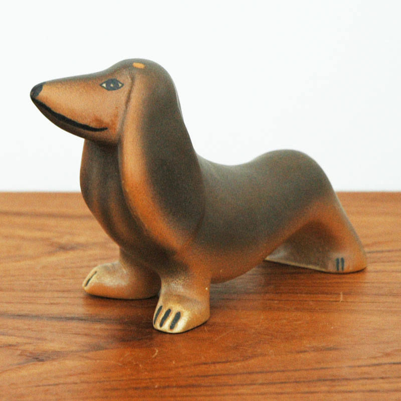 Duchshund(���å����ե�ɡ�Lisa Larson(�ꥵ �顼����)����ͥ륷�꡼�� ���֥�������ʪ