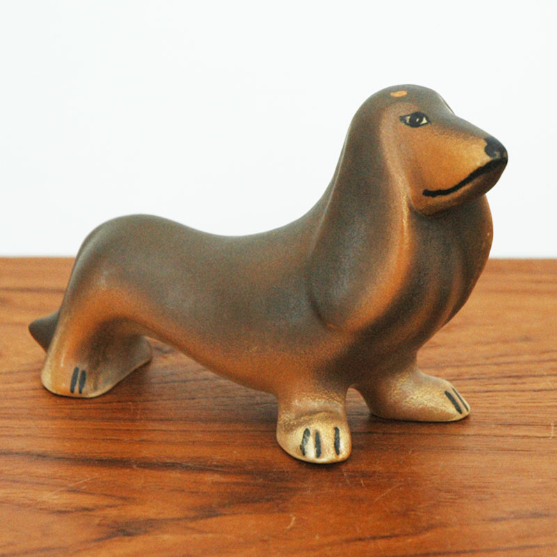 Duchshund(���å����ե�ɡ�Lisa Larson(�ꥵ �顼����)����ͥ륷�꡼�� ���֥�������ʪ