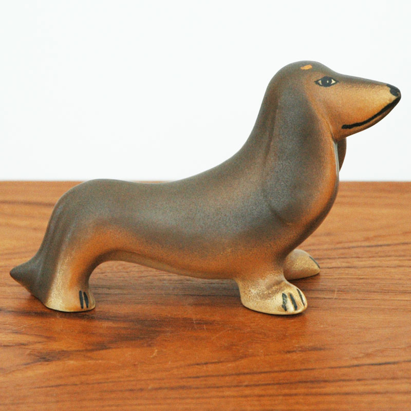 Duchshund(���å����ե�ɡ�Lisa Larson(�ꥵ �顼����)����ͥ륷�꡼�� ���֥�������ʪ