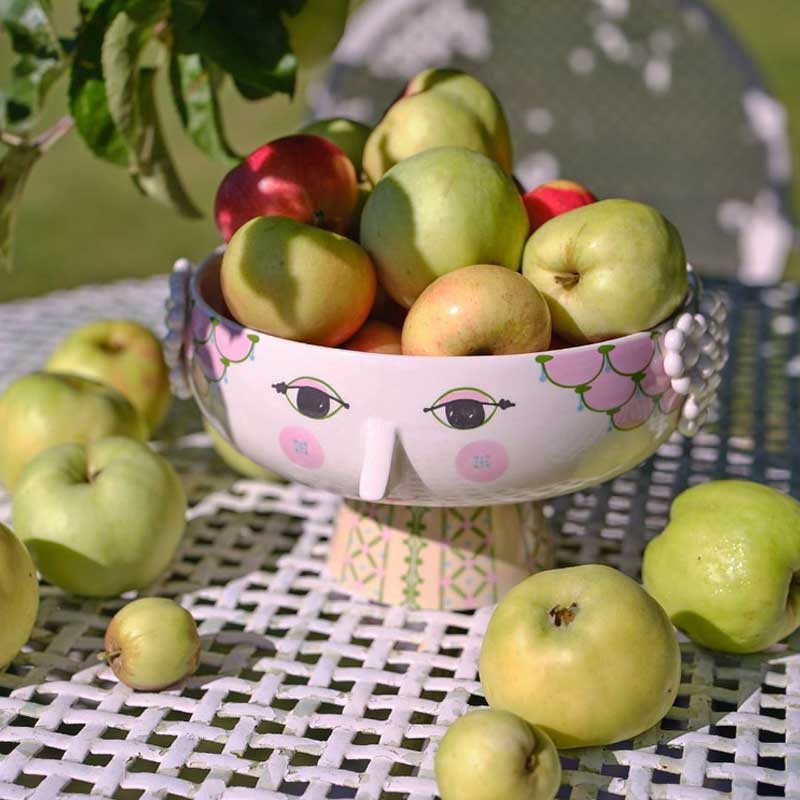 Eva Bowl on stand soft pink(���������ܥ���� ��24 cm �ӥ�󡦥�����֥�å� Bjorn Wiinblad �̲��ǥ�ޡ��� 54043