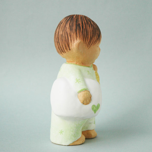 Boy with Bear green(ܡ٥˥꡼/ˤλҤȥ/Lisa Larson(ꥵ 顼)/̲֥ʪ