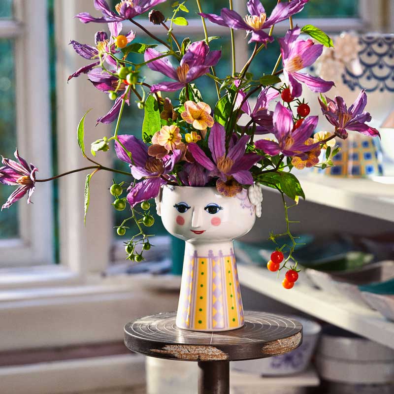 EVA VASES(���С��١�����H15cm ��٥���� �ӥ�󡦥�����֥�å� Bjorn Wiinblad �̲��ǥ�ޡ�����56536