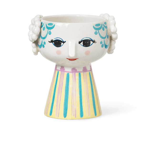 �ӥ�󡦥�����֥�å� Bjorn Wiinblad EVA Candleholder(���С������ɥ�ۥ������H9.5cm �饤�ȥ֥롼 �̲��ǥ�ޡ�����54045