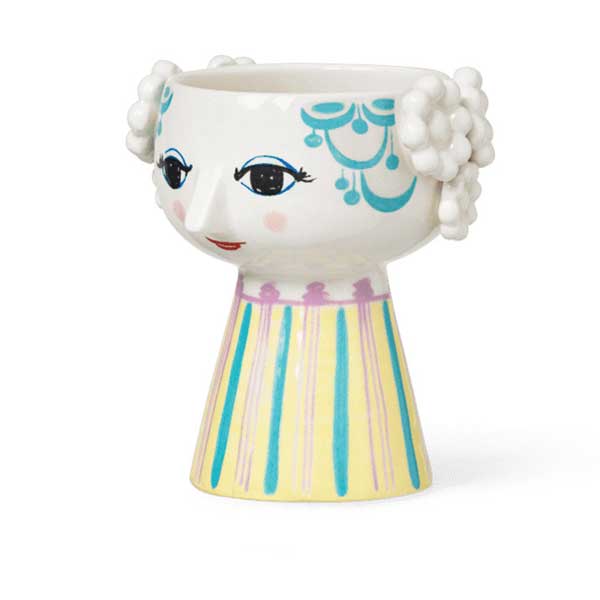 �ӥ�󡦥�����֥�å� Bjorn Wiinblad EVA Candleholder(���С������ɥ�ۥ������H9.5cm �饤�ȥ֥롼 �̲��ǥ�ޡ�����54045