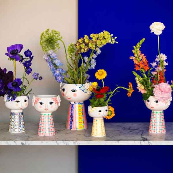 EVA VASES(С١H23cm ԥ ӥ󡦥֥å Bjorn Wiinblad ̲ǥޡ54042
