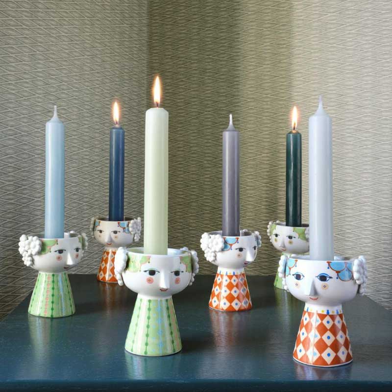 �ӥ�󡦥�����֥�å� Bjorn Wiinblad EVA Candleholder(���С������ɥ�ۥ������H9.5cm �ƥ饳�å� �̲��ǥ�ޡ�����54045
