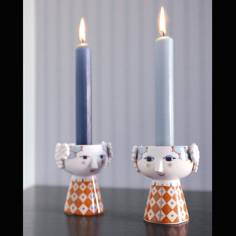 �ӥ�󡦥�����֥�å� Bjorn Wiinblad EVA Candleholder(���С������ɥ�ۥ������H9.5cm �ƥ饳�å� �̲��ǥ�ޡ�����54045