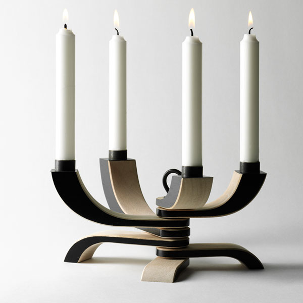 Nordic Light Candleholder 4arms black(�Υ�ǥ��å��饤�ȥ����ɥ�ۥ�����˥֥�å�DESIGN HOUSE stockholm�ʥǥ�����ϥ��� ���ȥå��ۥ���
