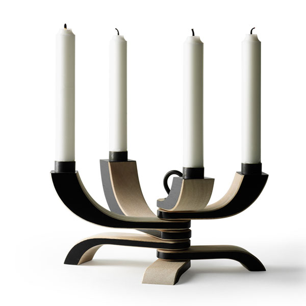 Nordic Light Candleholder 4arms black(�Υ�ǥ��å��饤�ȥ����ɥ�ۥ�����˥֥�å�DESIGN HOUSE stockholm�ʥǥ�����ϥ��� ���ȥå��ۥ���