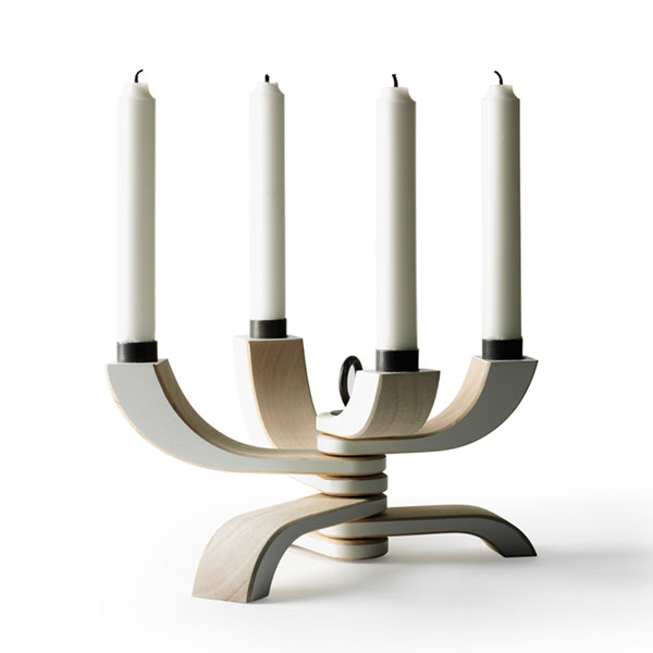 Nordic Light Candleholder 4arms white(�Υ�ǥ��å��饤�ȥ����ɥ�ۥ�����˥ۥ磻��DESIGN HOUSE stockholm�ʥǥ�����ϥ��� ���ȥå��ۥ���