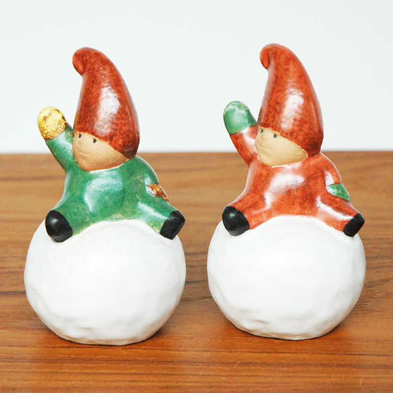 Tomte with Snowball(ȥƥΡܡ Lisa Larson(ꥵ 顼)ȥƥ꡼ ̲֥ʪ