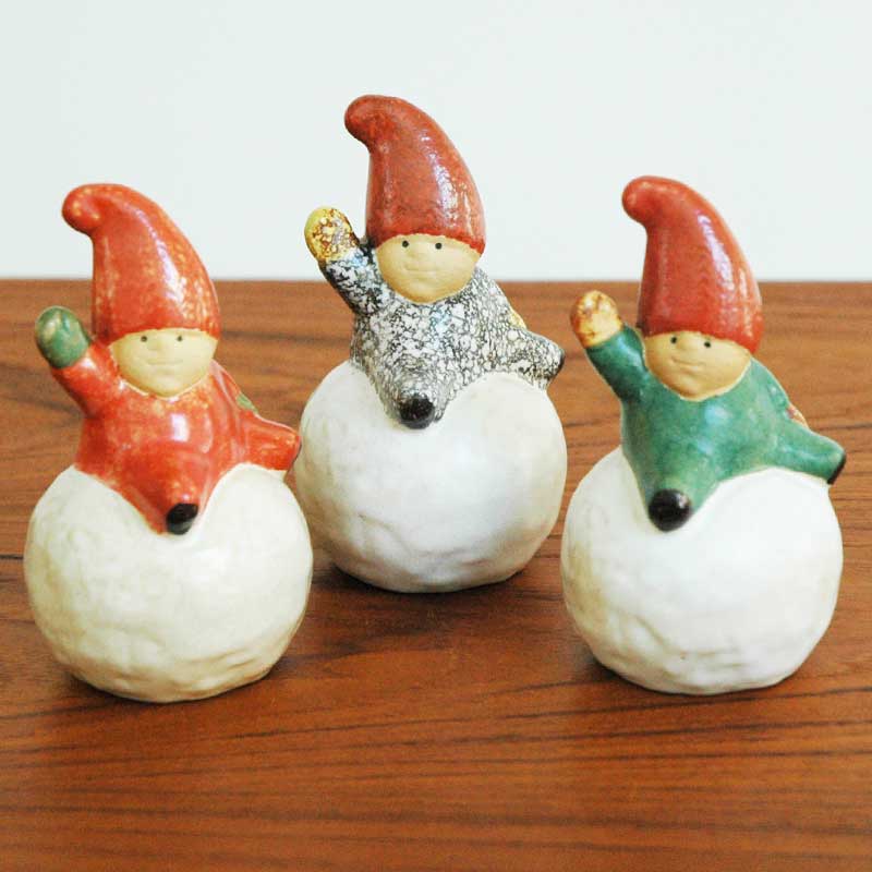 Tomte with Snowball(ȥƥΡܡ Lisa Larson(ꥵ 顼)ȥƥ꡼ ̲֥ʪ