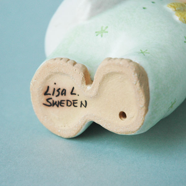 Boy with Bear green(ܡ٥˥꡼/ˤλҤȥ/Lisa Larson(ꥵ 顼)/̲֥ʪ