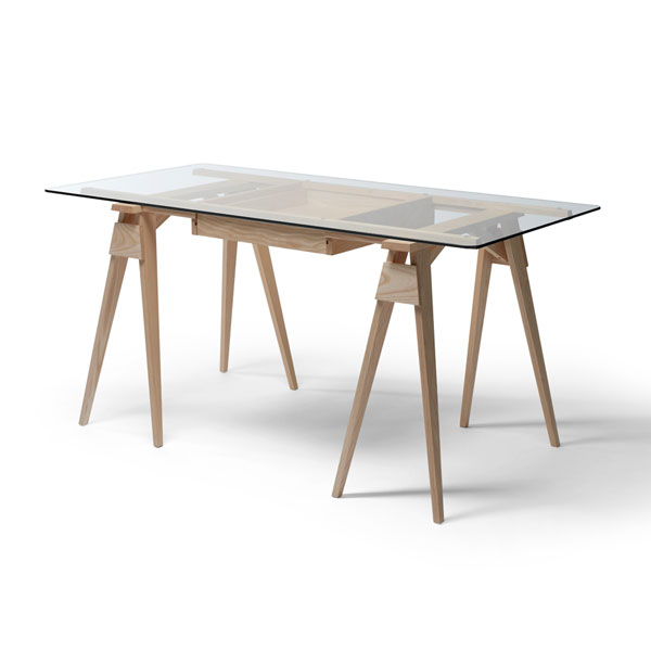 ARCO DESK (륳ǥOak(/DESIGN HOUSE stockholm(ǥϥ ȥåۥ)
