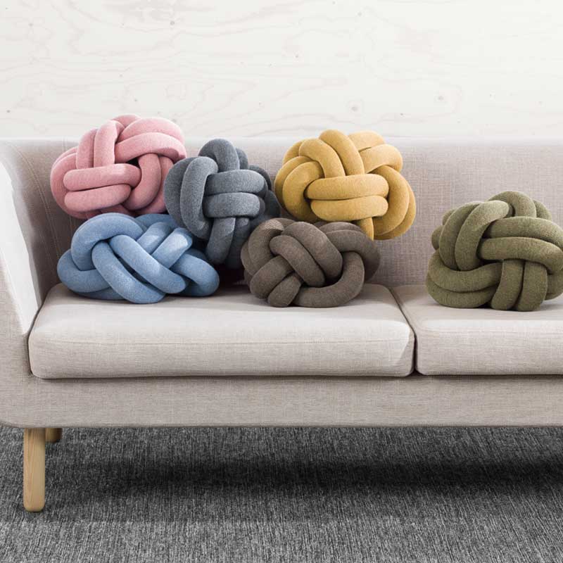 Knot Cushion(�Υåȥ��å�����30cm ���졼  DESIGN HOUSE stockholm(�ǥ�����ϥ��� ���ȥå��ۥ��)