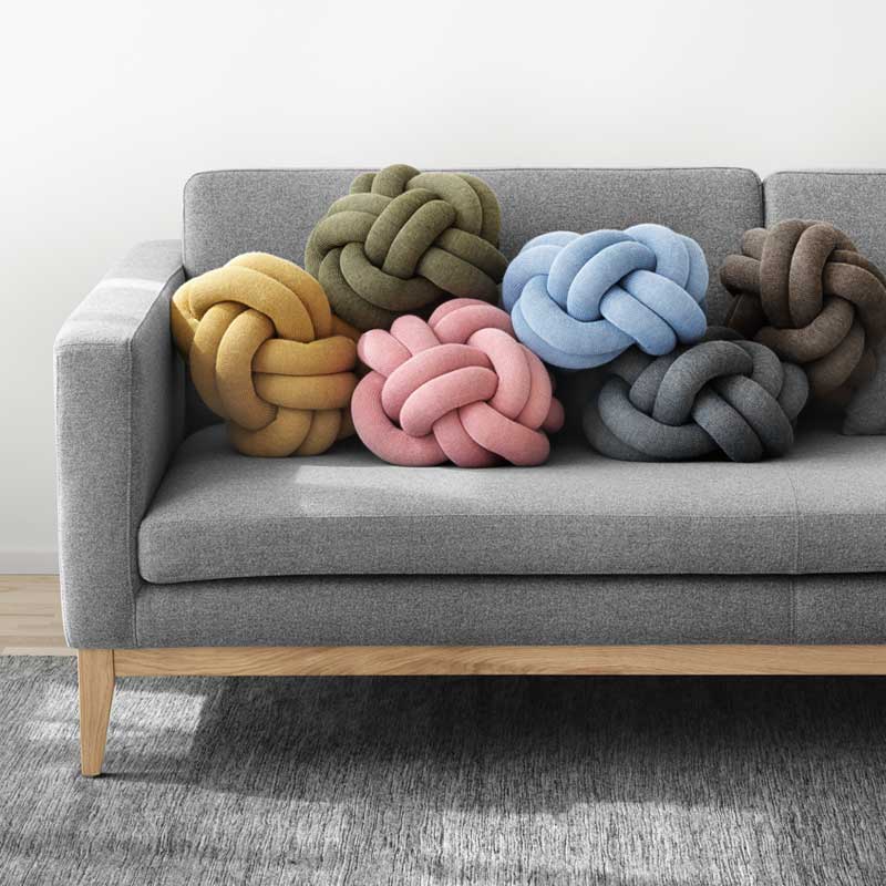 Knot Cushion(�Υåȥ��å�����30cm �ͥ��ӡ�  DESIGN HOUSE stockholm(�ǥ�����ϥ��� ���ȥå��ۥ��)