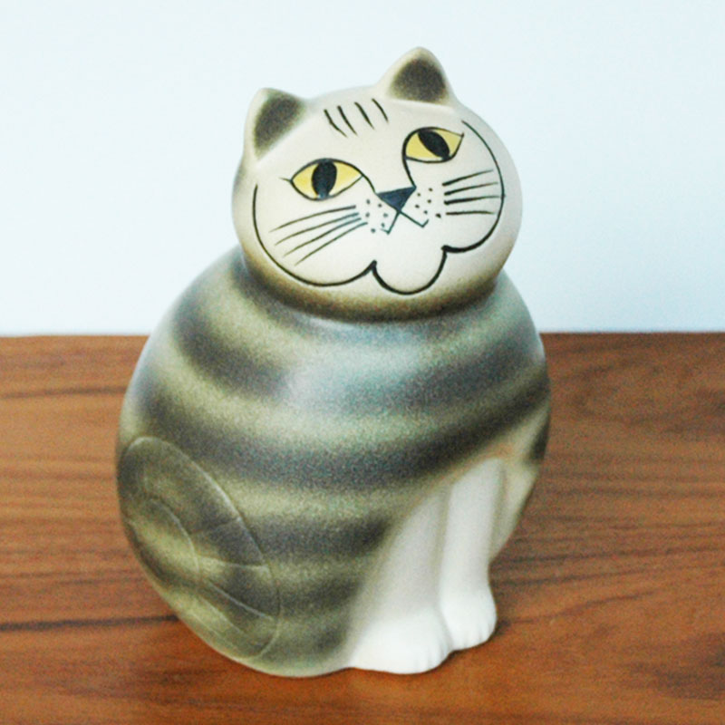 MIA cat �ߥ����ͥ� ���졼 �ߥǥ����ॵ���� H18.5cm Lisa Larson(�ꥵ �顼����) �̲����֥��� ��ʪ �̲�����