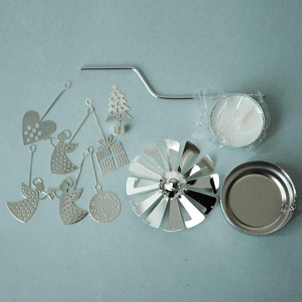 ROTARY CANDLE HOLDER Chistmas Silver ꡼ɥۥ󥸥 ꥹޥΥ Pluto(ץ롼ȡ