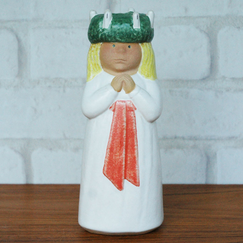 LUCIA �륷�� H21.5cm Advent Series ���ɥ٥�ȥ��꡼�� Lisa Larson(�ꥵ �顼����) ���ꥹ�ޥ� �����ɥ�ۥ���� �̲����֥�������ʪ