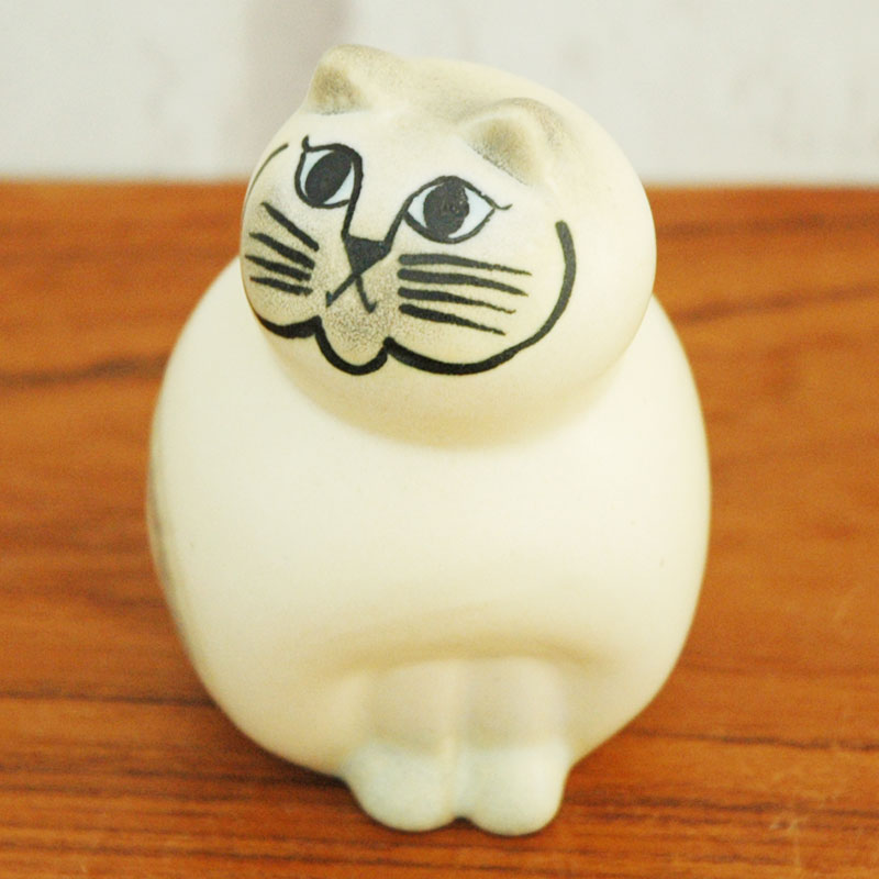 MIA cat �ߥ����ͥ� �ۥ磻�ȡߥ��졼 �ߥ˥����� Lisa Larson(�ꥵ �顼����) ���֥��� ��ʪ �̲�����