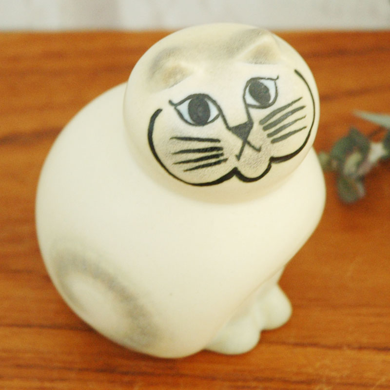 MIA cat �ߥ����ͥ� �ۥ磻�ȡߥ��졼 �ߥ˥����� Lisa Larson(�ꥵ �顼����) ���֥��� ��ʪ �̲�����