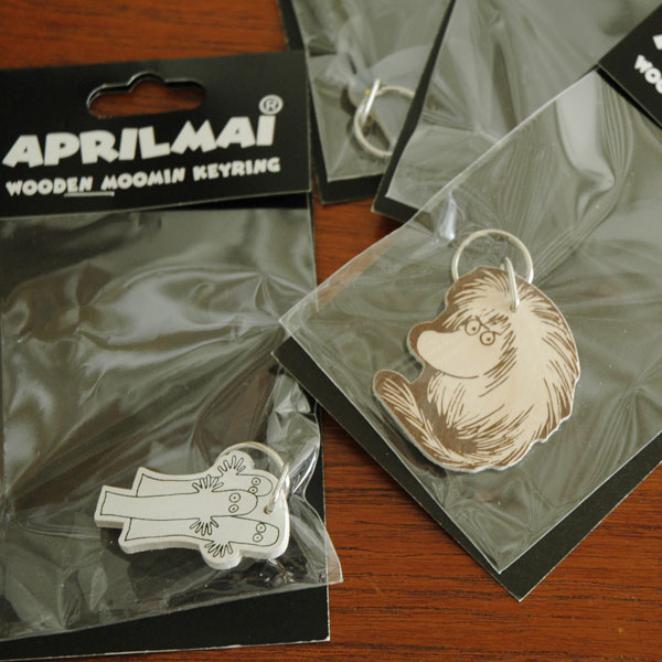 �˥���˥����������������/APRILMAI(���ץ��ޥ���/MOOMIN WOODEN KEYRING/�ࡼ�ߥ󥰥å�