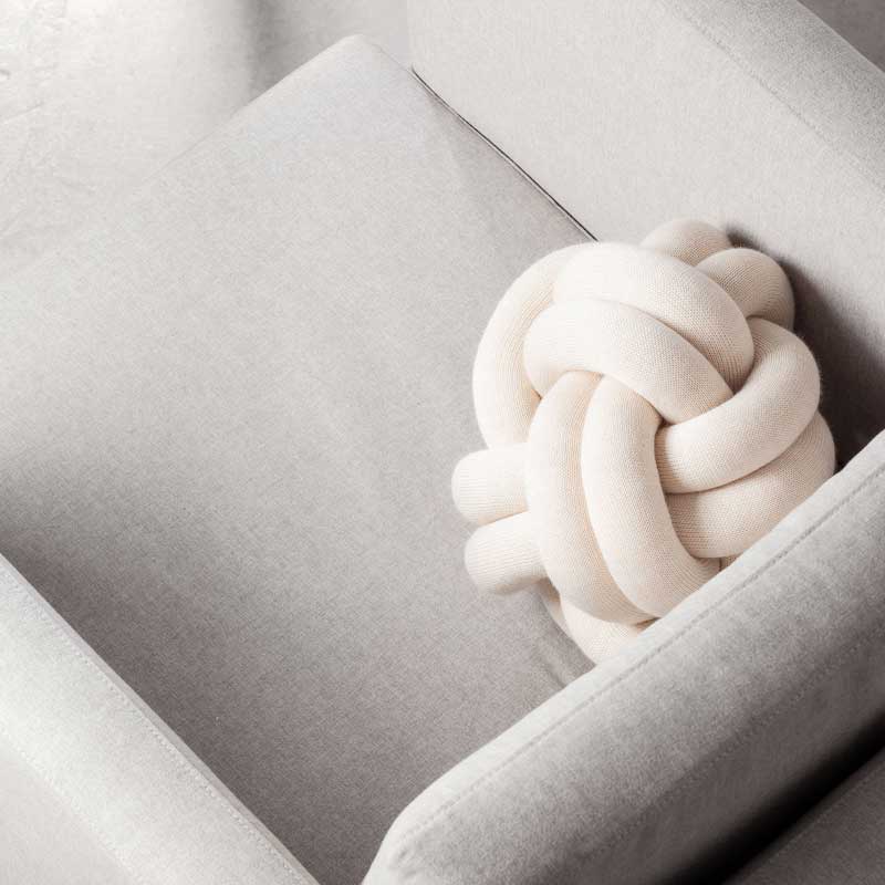 Knot Cushion(Υåȥå30cm Cream(꡼DESIGN HOUSE stockholm(ǥϥ ȥåۥ)