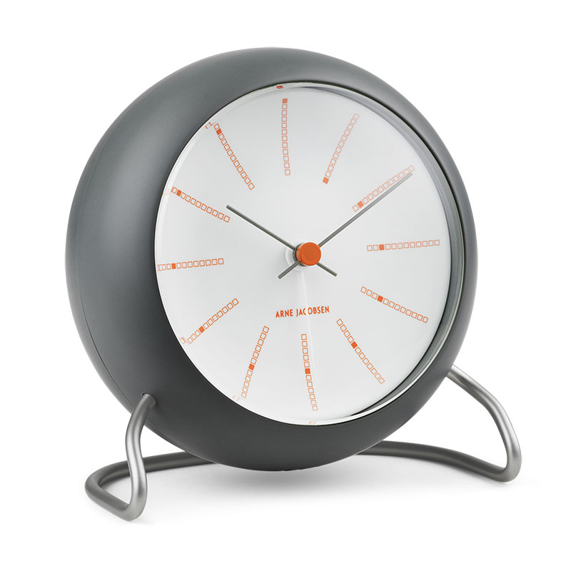 ARNE JACOBSEN TableClock Bankers Gray ����ͥ䥳�֥��󡦥ơ��֥륯���å����Х󥫡��������졼 �֤����� ROSENDAHL COPENHAGEN (������������륳�ڥ�ϡ�����)43694