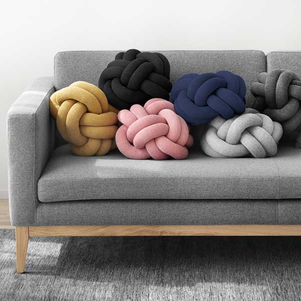 Knot Cushion(�Υåȥ��å�����30cm Forest Green(�ե��쥹�ȥ��꡼���DESIGN HOUSE stockholm(�ǥ�����ϥ��� ���ȥå��ۥ��)