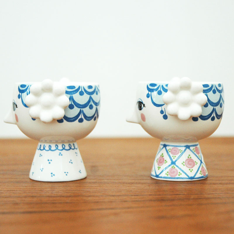 ӥ󡦥֥å Bjorn Wiinblad EVA Tealight holder(Сƥ饤ȥۥ2ĥå ֥롼ߥ H6cm ̲ǥޡ 56589