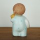 Boy with Bear blue(�ܡ��������������٥��˥֥롼/�ˤλҤȥ���/Lisa Larson(�ꥵ �顼����)/�̲����֥�������ʪ