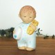 Boy with Bear blue(�ܡ��������������٥��˥֥롼/�ˤλҤȥ���/Lisa Larson(�ꥵ �顼����)/�̲����֥�������ʪ