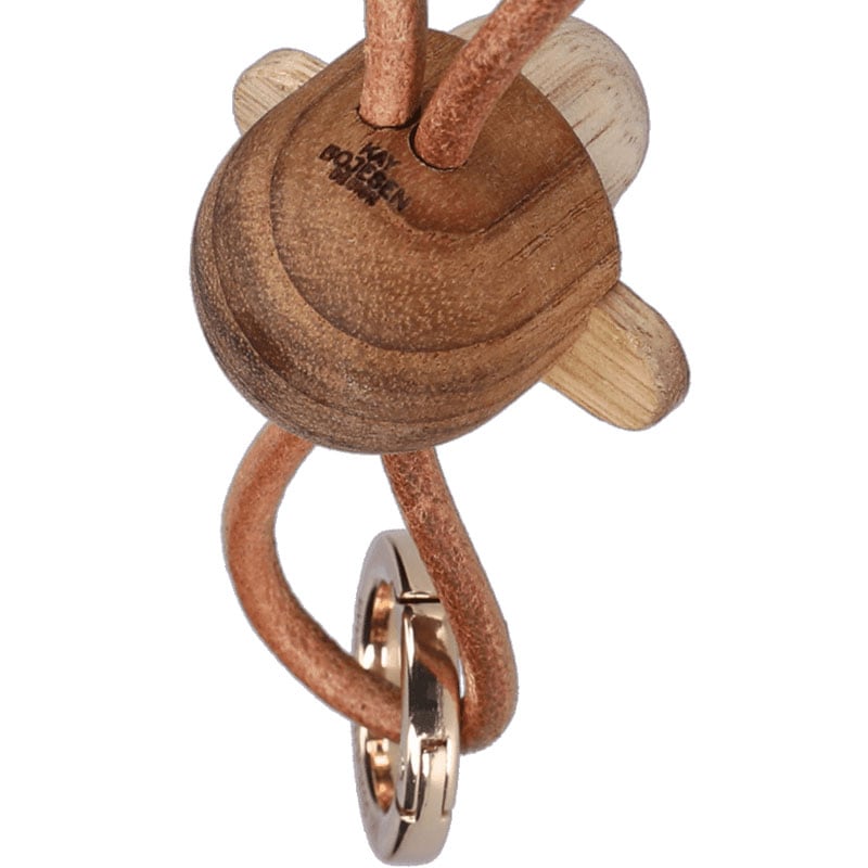 Kay Bojesen(ܥMonkey Gold Keychaine with natural leather 󥭡 ɥʥ쥶  ǥޡ 39807