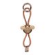 Kay Bojesen(ܥMonkey Gold Keychaine with natural leather 󥭡 ɥʥ쥶  ǥޡ 39807